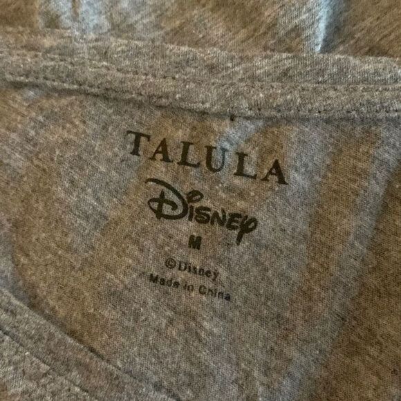 Talula x Disney Mickey & Minnie Mouse Grey T-Shirt - Picture 6 of 6